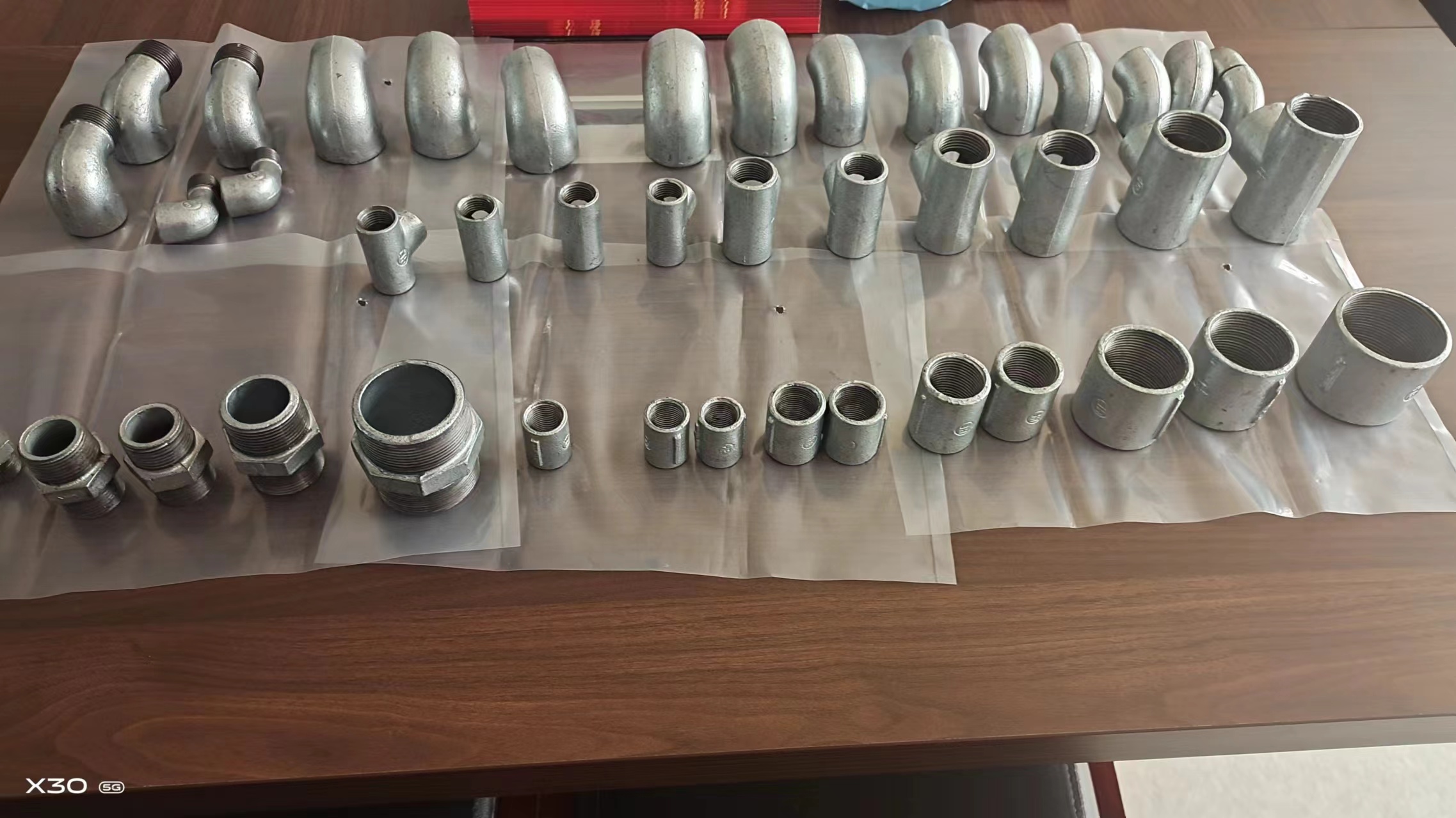 Malleable steel pipe fittings Made in China NPT Bspt FM UL Infinity pipe