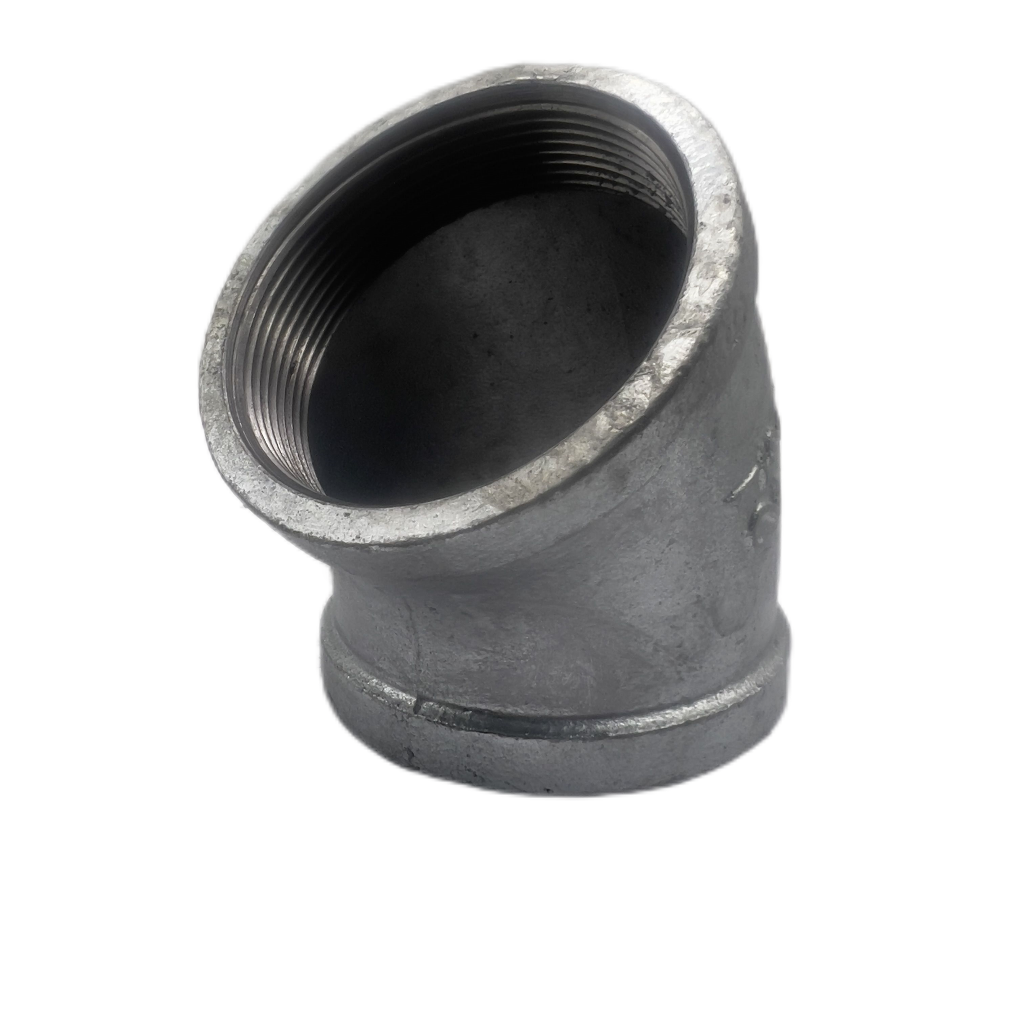 Elbow 45° Malleable steel pipe fittings Made in China