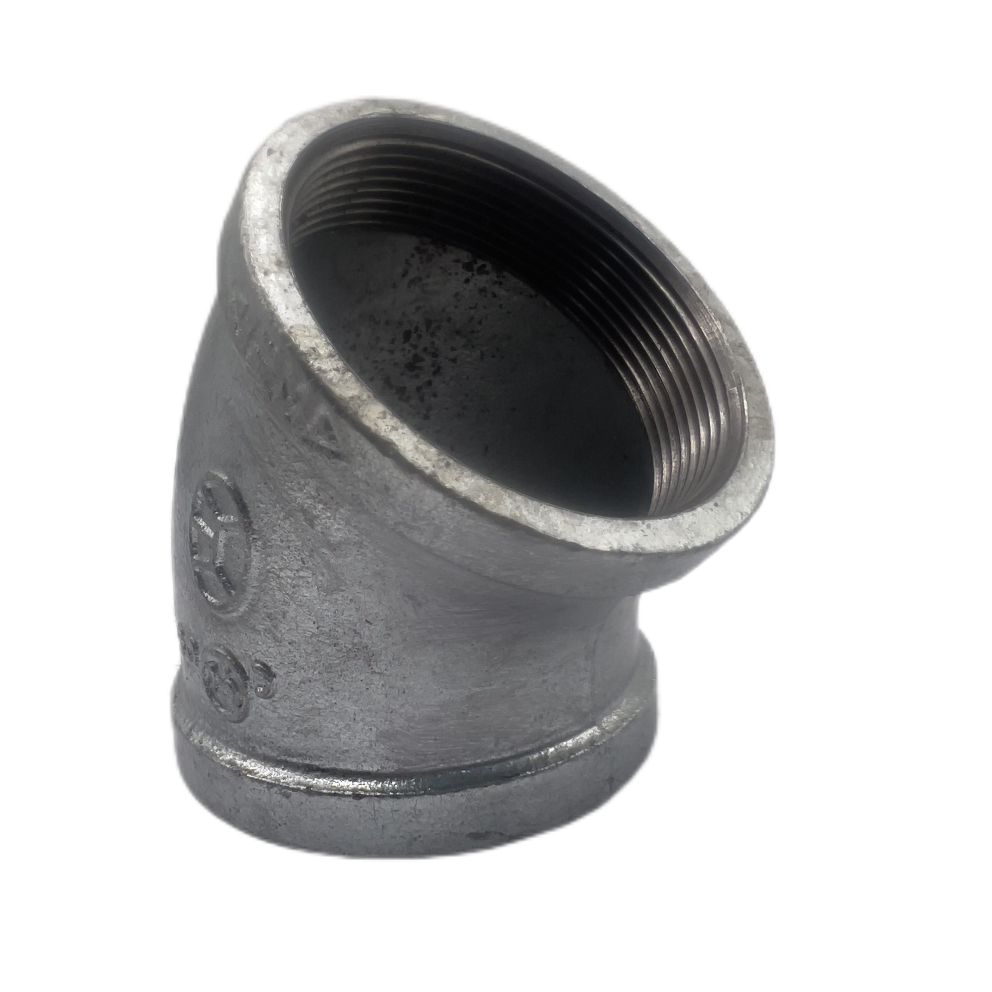 Elbow 45° Malleable steel pipe fittings Made in China