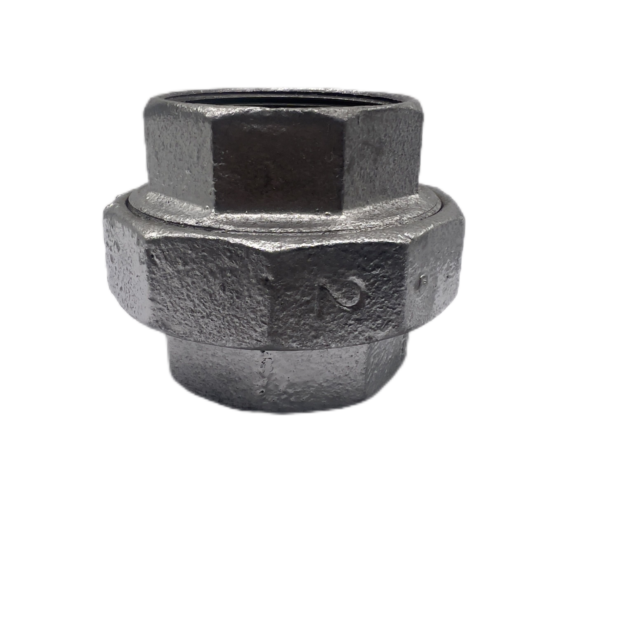 Malleable steel pipe fittings made in China UNIONS, F&F, Conical Brass Seat (Fig.342)