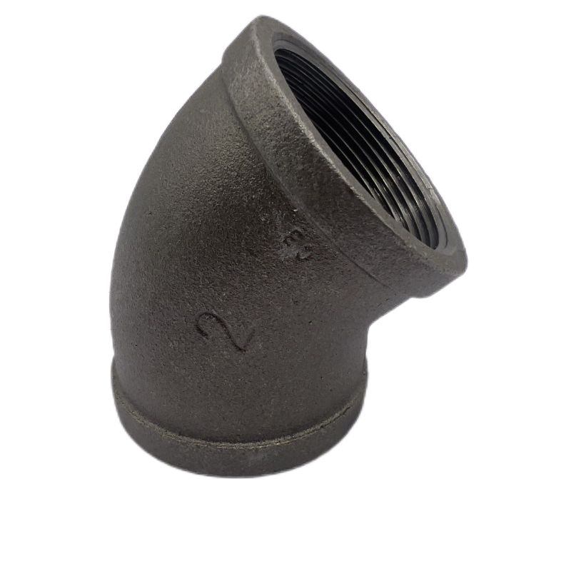 Black Malleable steel pipe fittings made in China