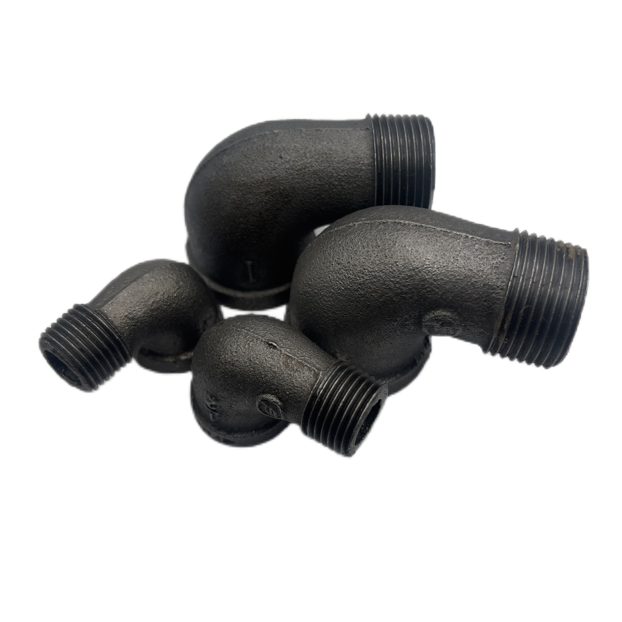 Black Malleable steel pipe fittings made in China