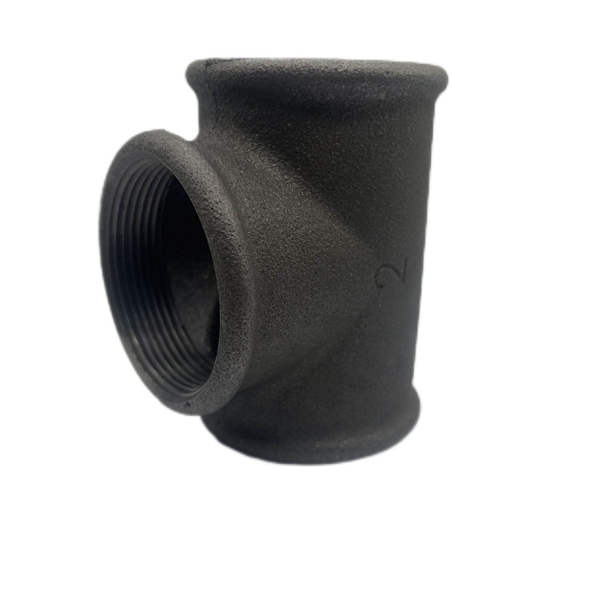 Round edge malleable steel pipe fittings made in China