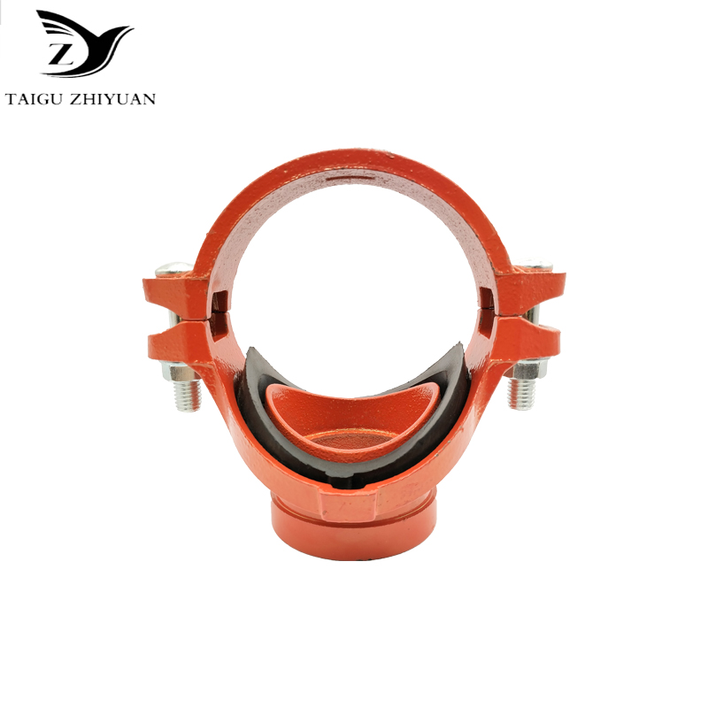 Grooved TEE THREADED