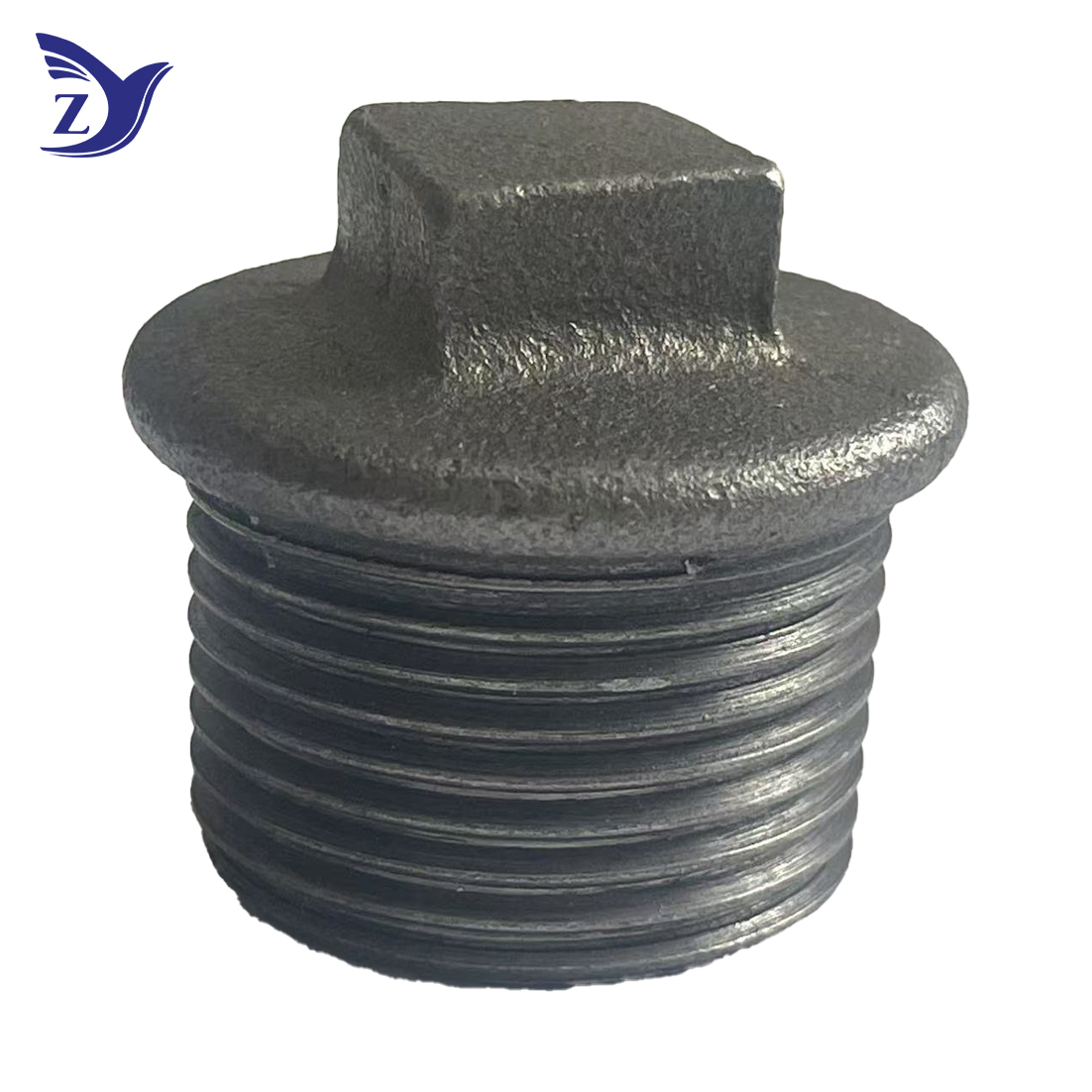 BSPT British Standard Round Edge Black Plug (Fig.290)