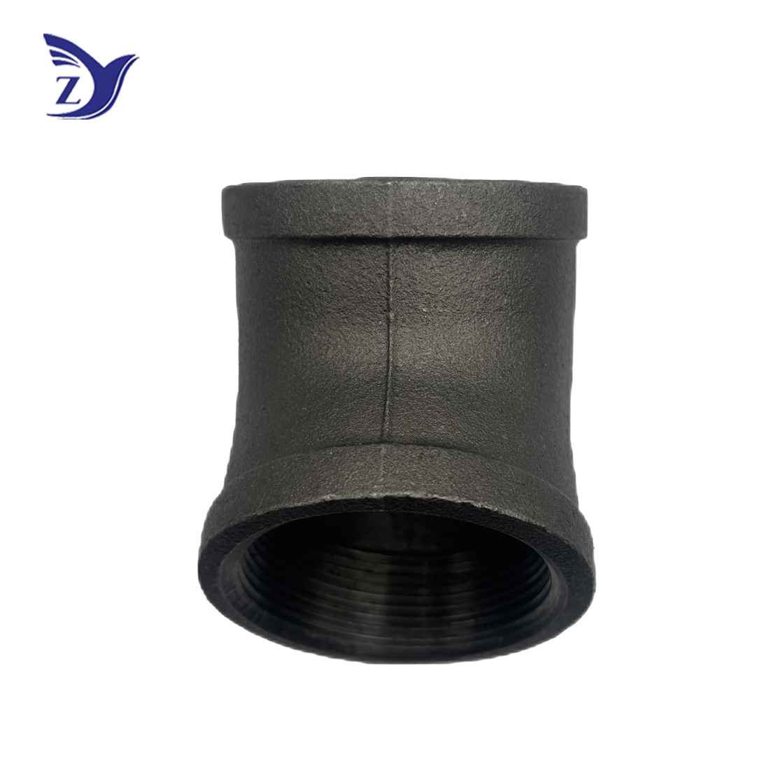 NPT square-edge black 45-degree elbow