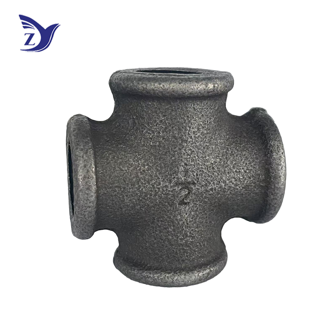 BSpt round-edged black cross fitting(Fig.180)