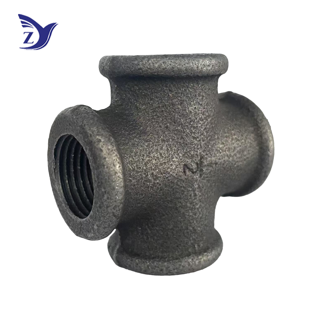 BSpt round-edged black cross fitting(Fig.180)