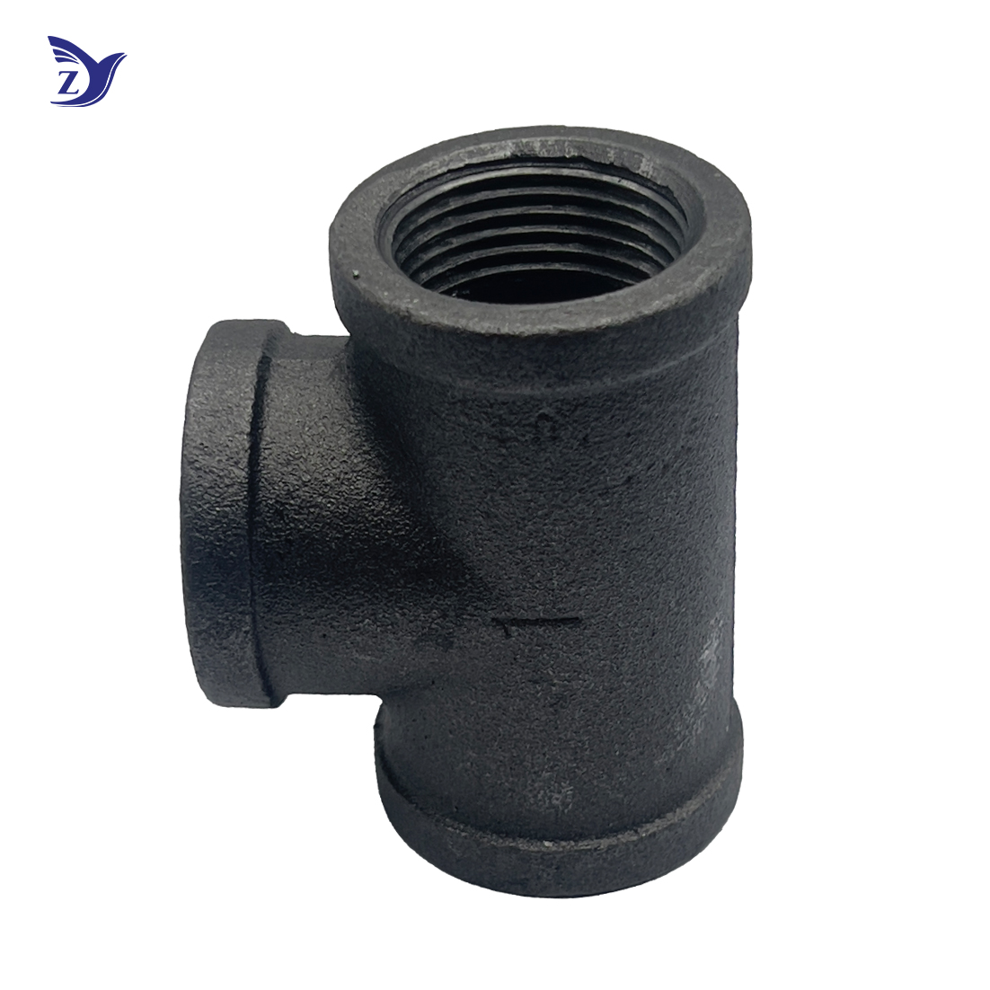 Npt Black Square-edged Straight Tee