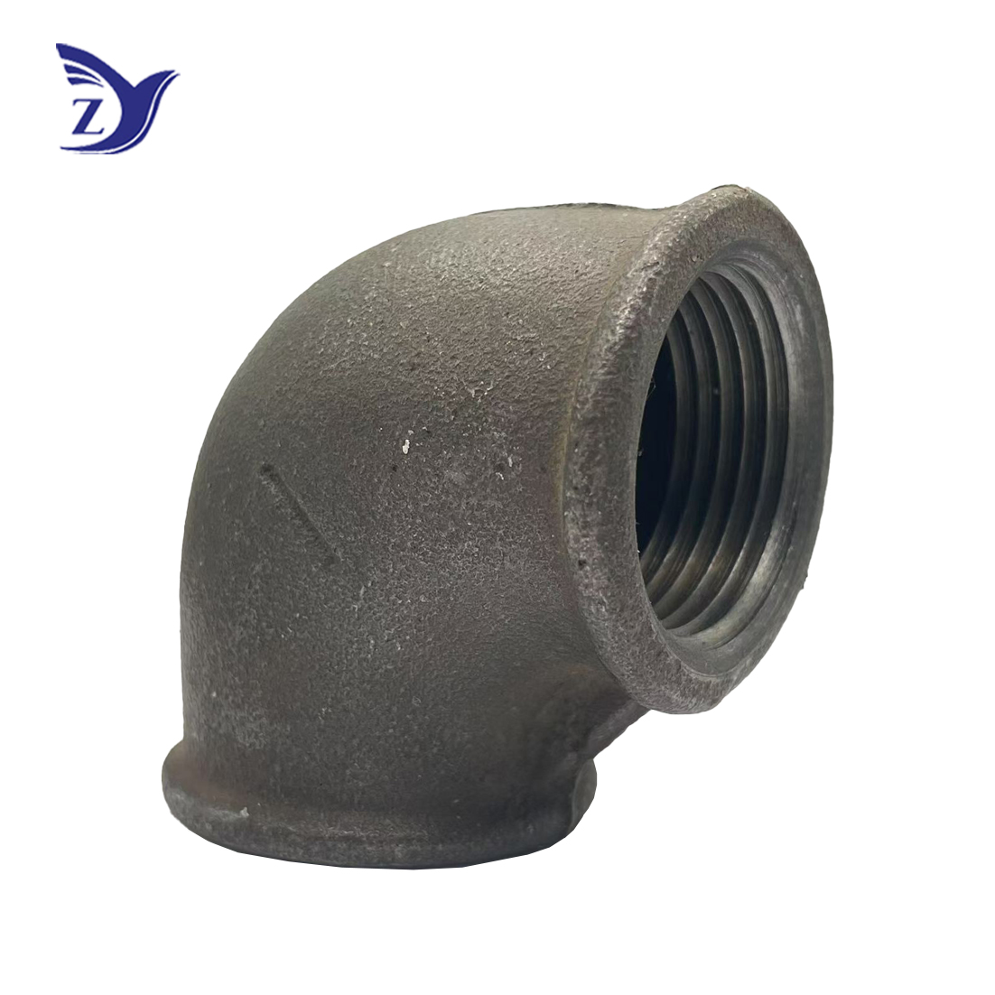 Npt Black 90-Degree Reinforced Elbow