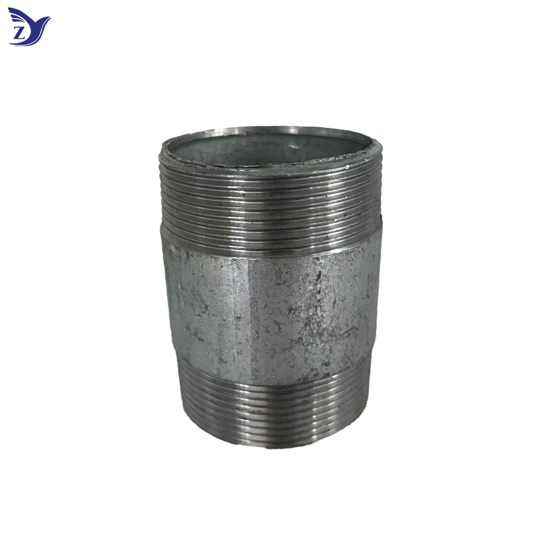 Hot-Dip Galvanized (HDG) Double-Ended Male Fitting