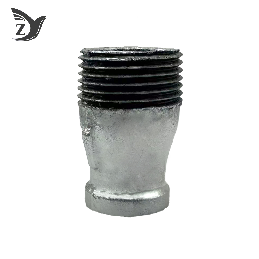 NPT/BSPT Hot-Dip Galvanized Male-Female Reducing Bushing