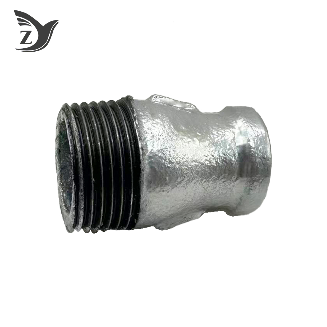 NPT/BSPT Hot-Dip Galvanized Male-Female Reducing Bushing