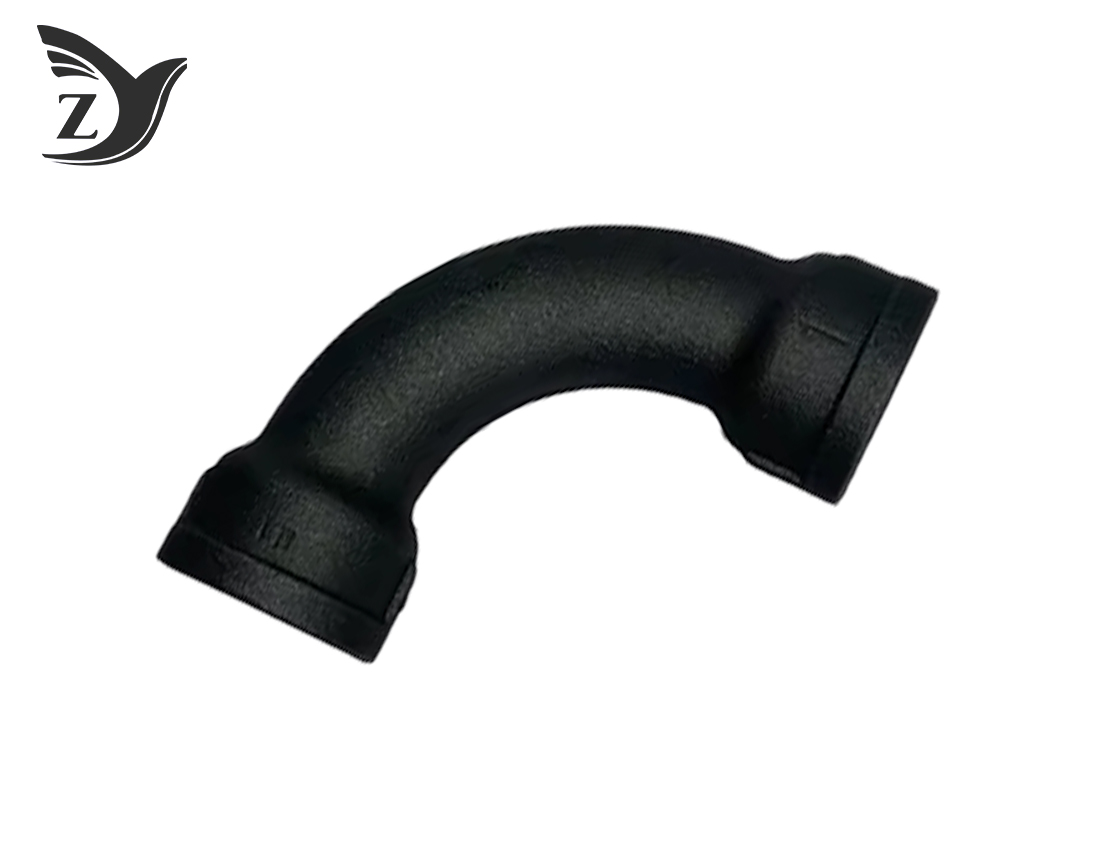 Black NPT/BSPT Double Female Large Elbow Malleable Iron Fittings