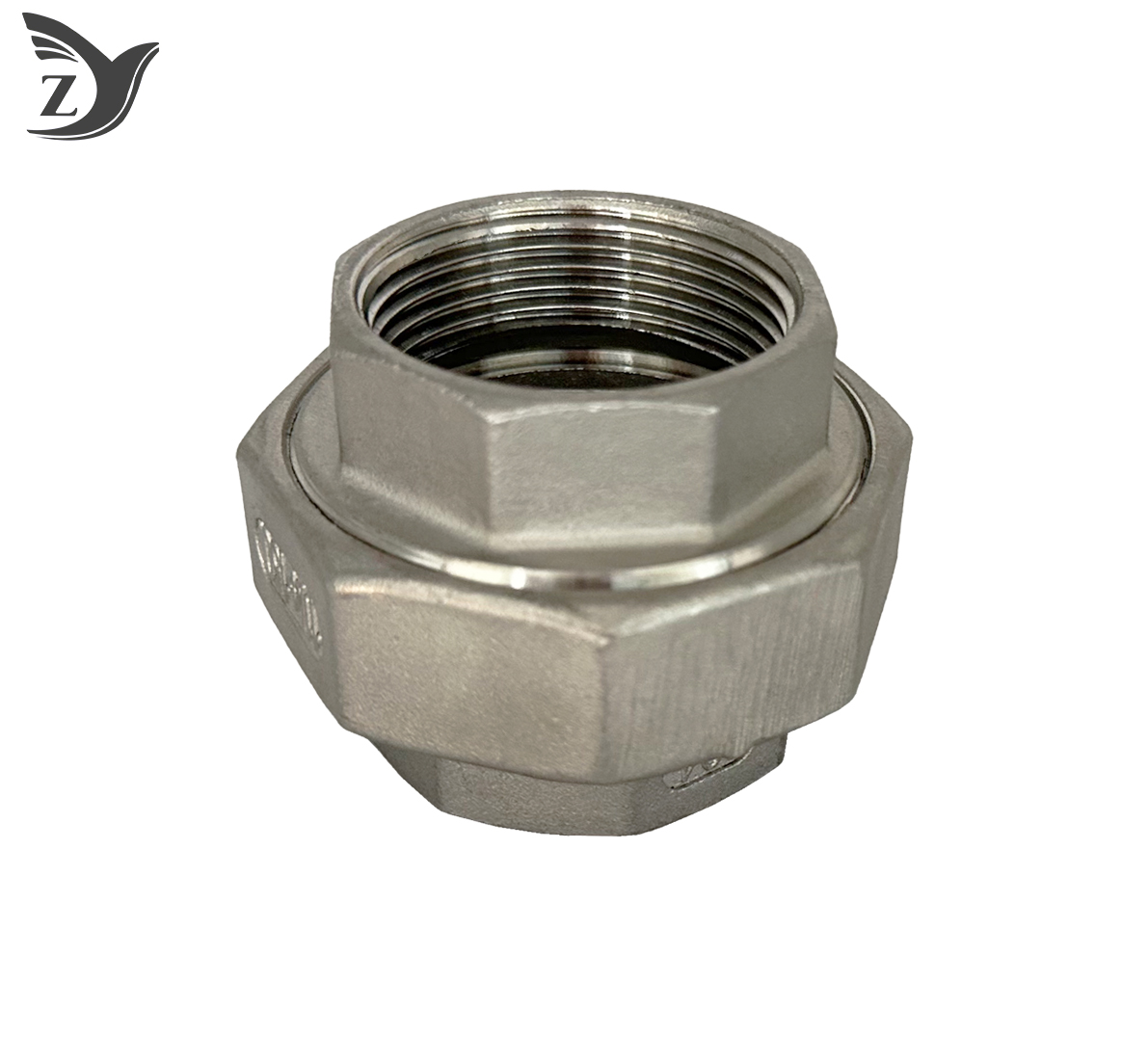 304 stainless steel union pipe fitting