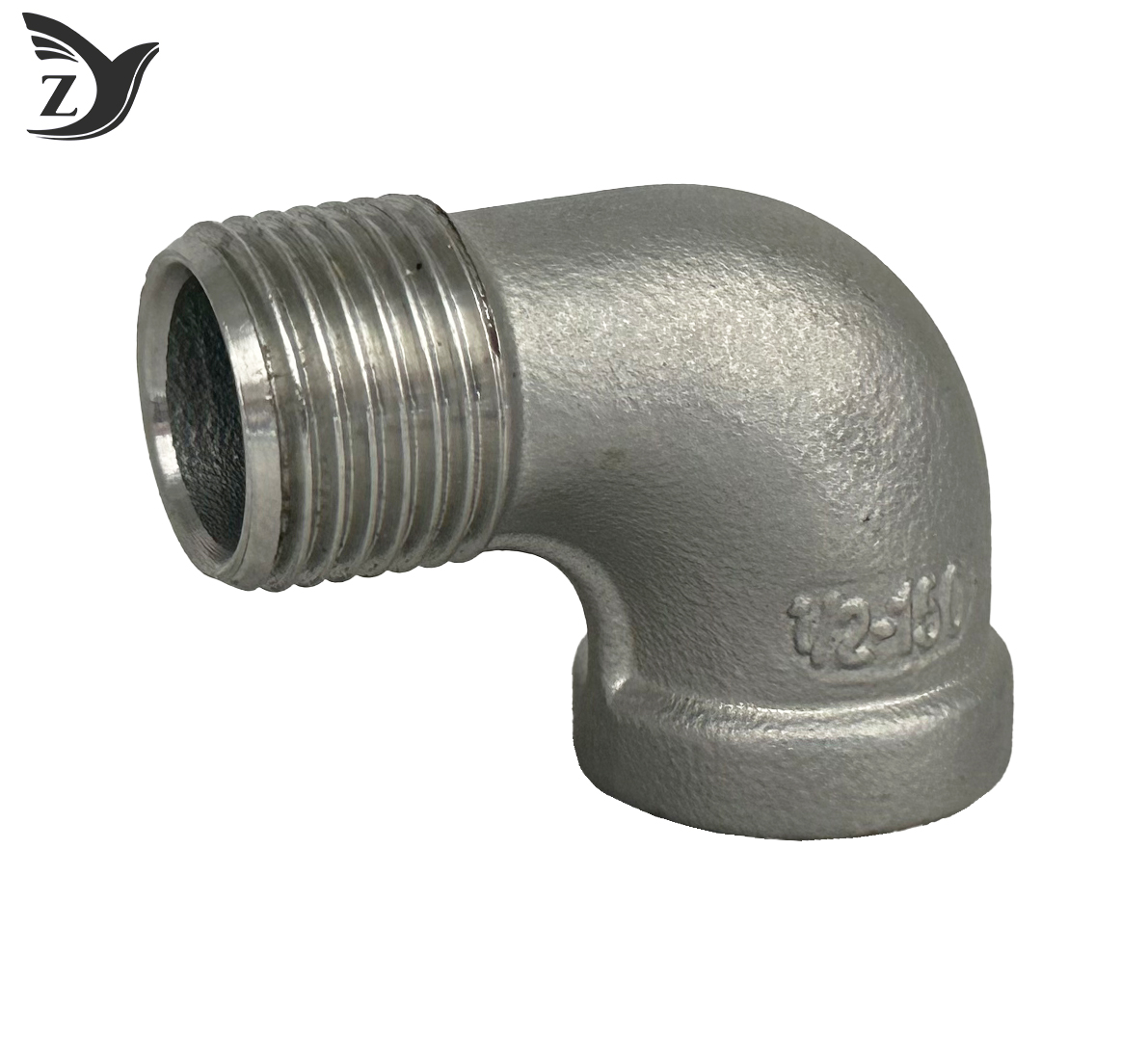 304 Stainless Steel Male & Female Thread 90 Degree Elbow Pipe Fitting